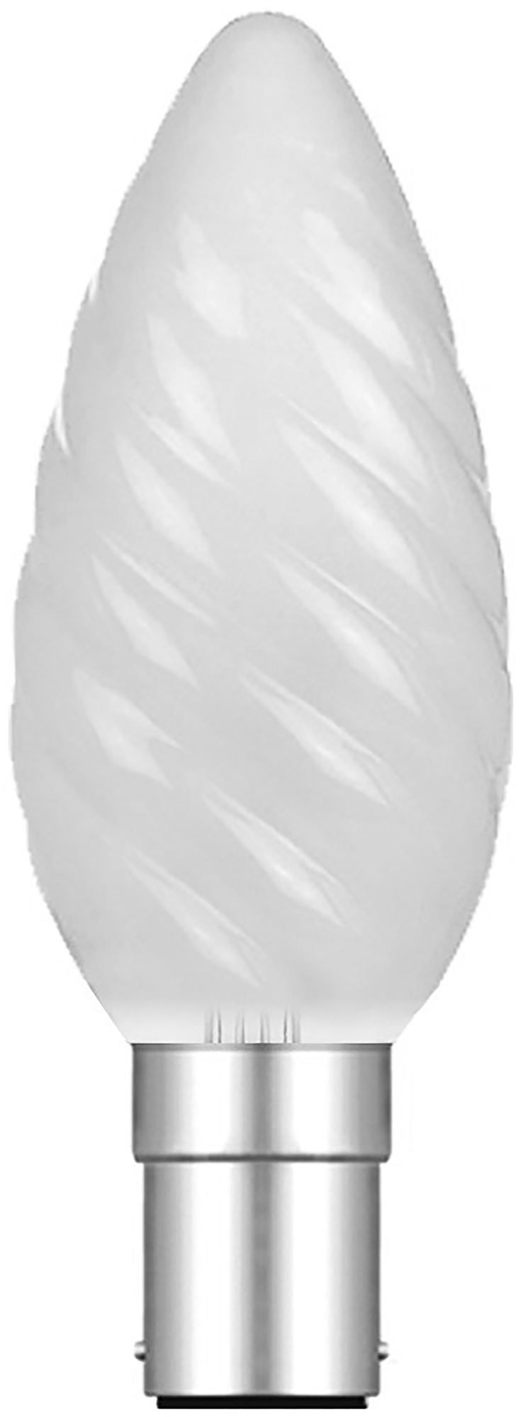 Candle 35mm Twisted Incandescent Luxram Decorative Candle